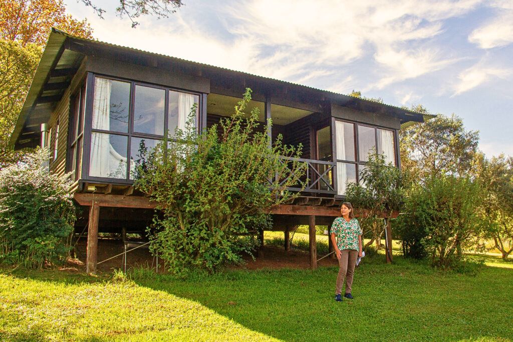Family Chalets Front of Chalet